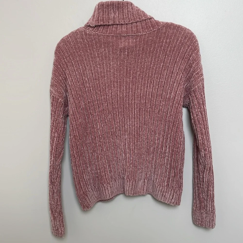 Hippie Rose Cowl Neck Sweater Pink Size S - Picture 5 of 6